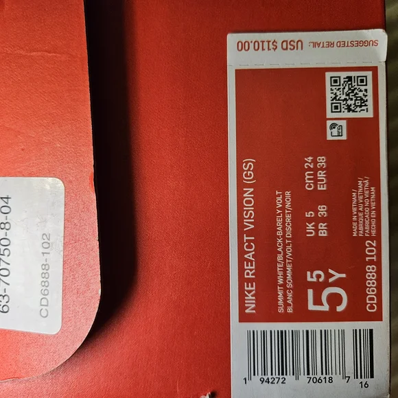 Nike Kids' Multicolor Athletic Shoes - Picture 6 of 6